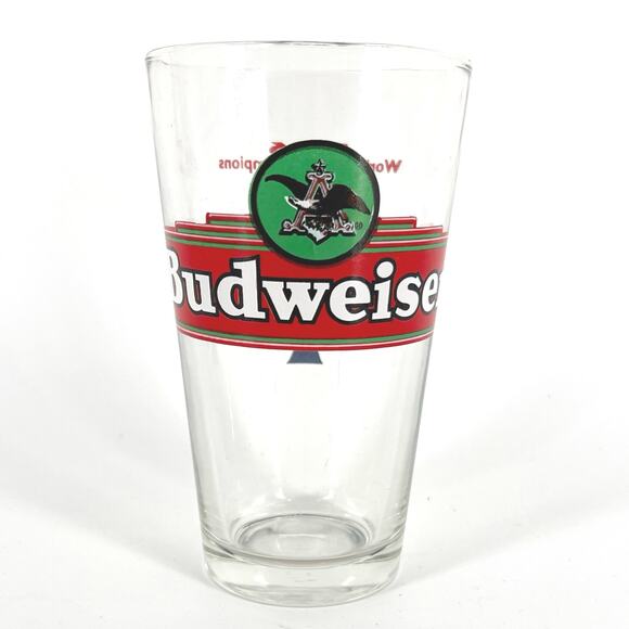 New York Yankees 1996 World Series Budweiser pint glass 1990s vintage - Picture 2 of 6